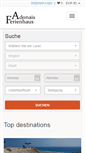 Mobile Screenshot of adonais-ferienhaus.de
